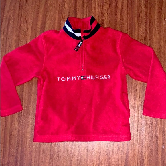 Sherpa Tommy Hilfiger half zip - Picture 1 of 3
